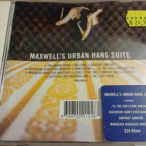 Maxwell's Urban Hang Suite by Maxwell on cd