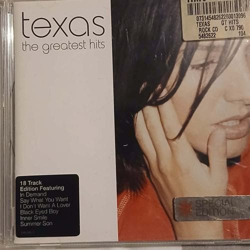 The Greatest Hits by Texas on cd
