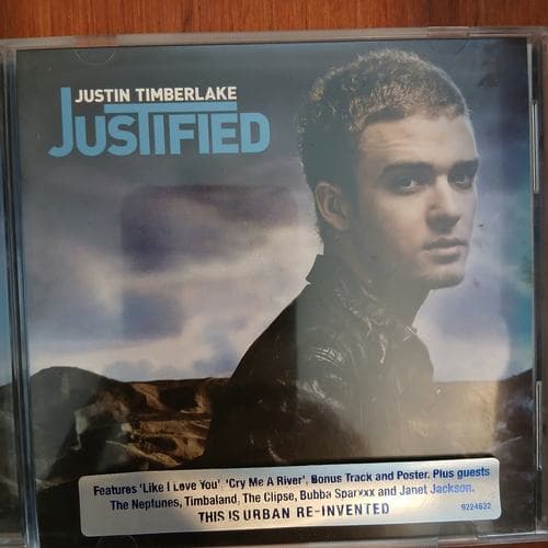 Justified by Justin Timberlake on cd