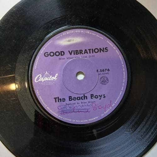 Good Vibrations 7" by The Beach Boys on vinyl