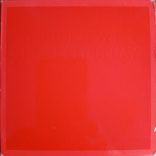 A Red Letter Day by Pet Shop Boys on cd
