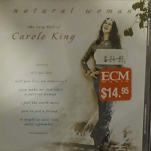 Natural Woman, The Very Best Of by Carole King on cd