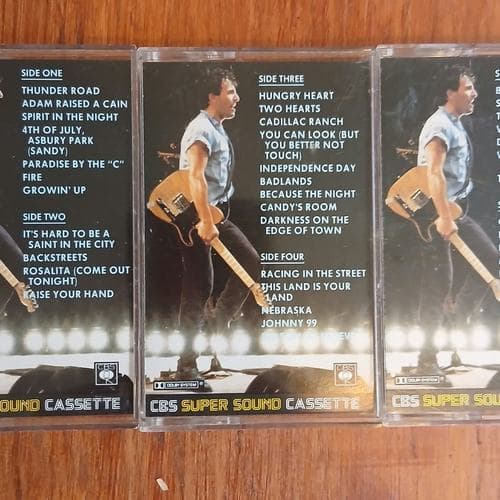 Live/1975-85 (3 x cassette set) by Bruce Springsteen