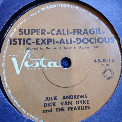 Super-cali-fragil-istic-expi-ali-docious 7" by Julie Andrews
