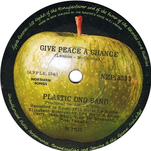 Give Peace A Chance 7" by The Plastic Ono Band
